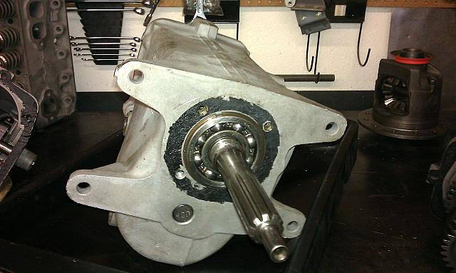 Front View of the Input Shaft