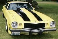 Not to put the car down but that was what we called them back in the day.  Beer Can Camaro's.  Many people did not like the Aluminum Bumpers.  I for one did.  It was a great way of absorbing body panel damaging force of an impact
