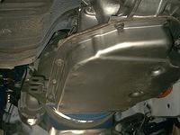 This is an Under Tranny Shot of the Turbo 400 as installed.
