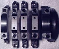 In this case these are all five steel billet caps.  Some people get cheap and only install the center three.  They continue to reuse the outer two.  Your call.