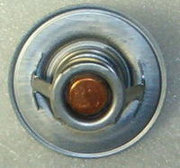 On the bottom coper plug in the thermostat housing you will find the temperature of the thermostat stamped into it.  In most cases this is a pretty good way to double check the range of the thermostat.