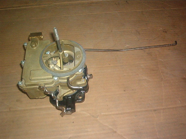 Side View of the Carb.  I was considering taking pictures of the complete process but got in a hurry.  I still do not have the center main body back.