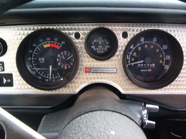 This is a Factory Gold instrument panel.  Not reproduced and available.