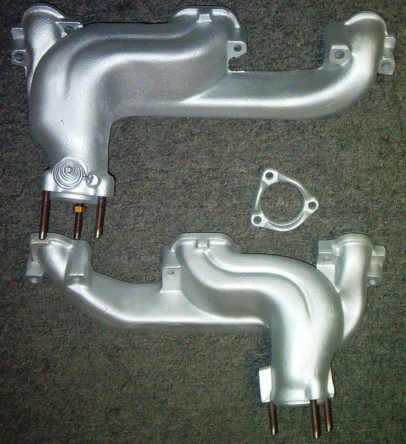 Now some people might think that the additional Cermet coating on the manifolds will detract from the restoration.  In this case I do not.  Not only does it protect the manifolds from rust but they will always look good if he takes care of them.  You w...