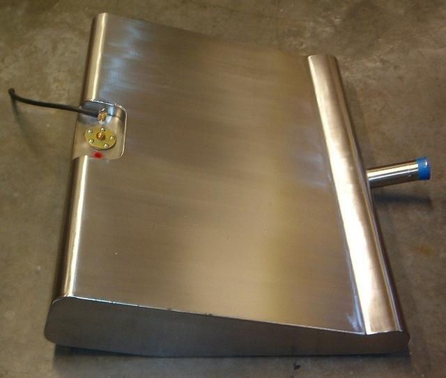 Remember the AMC Pacer and the rear mounted gas tank explosions?  Wonder where your GOAT gas tank is.  Just take a gander under your bumper.  That is why we make a custom Stainless Steel Baffled Fuel Tank for 67 Goats.