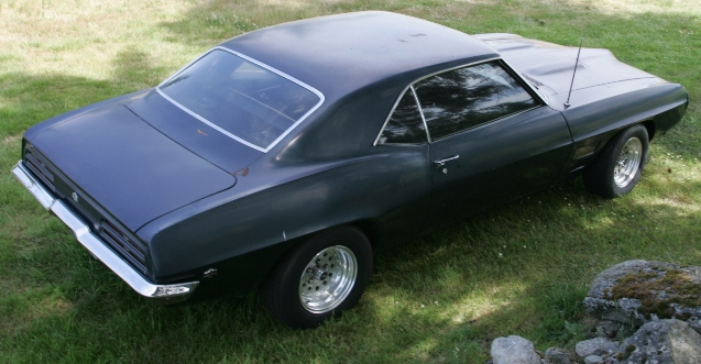 Nice core rear bumper, front bumper and headlight bezels.  No real damage that would cause me to find replacements.  On top of that I am betting that the original Transmission is still in the car.