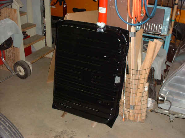 Here is a shot of the Radiator before customization.  I asked for it to be delivered in a non painted state so Rocky could "Polish" it up.