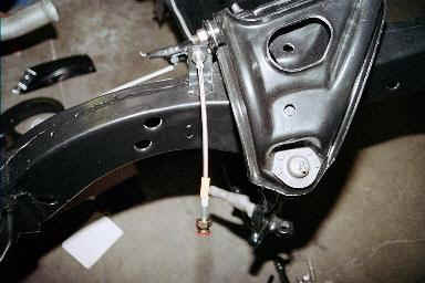 You will notice the special Steel Braided Teflon lines.  These lines will not swell during brake pedal application.  This should provide beter pedal feedback and decreased stopping distance.