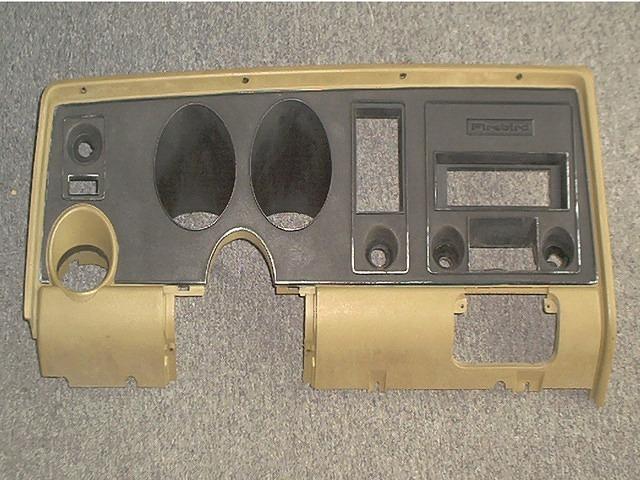 Repaired and Restored OEM Dash Plates