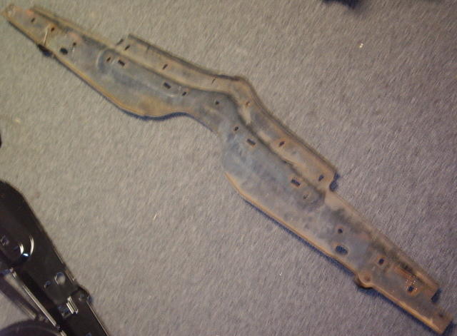 This is the Upper Front Bumper Support Panel.  These items are also prone to imediate damage upon Frontal Impact.  Very hard to find in this shape.  Without this item the whole Front End Assembly cannot be installed.  Line Number 11