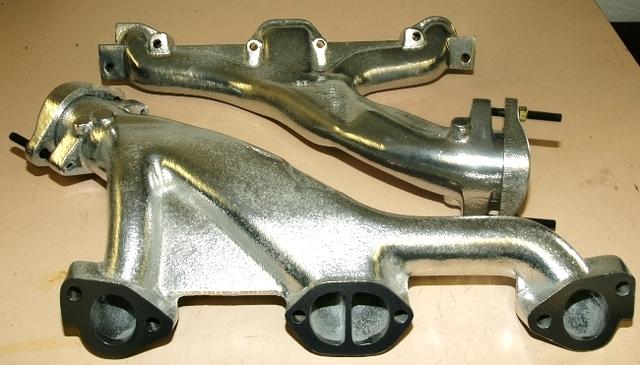 Oh, and there are the Long Branch Ram Air Three Manifolds.  They have been Cerma Chromed to look just great and stay this way for years.  I also coat the flanges.