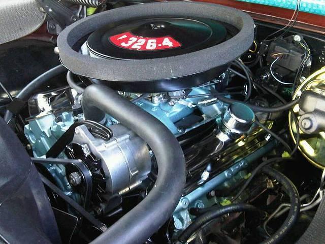 Pontiac completed engine