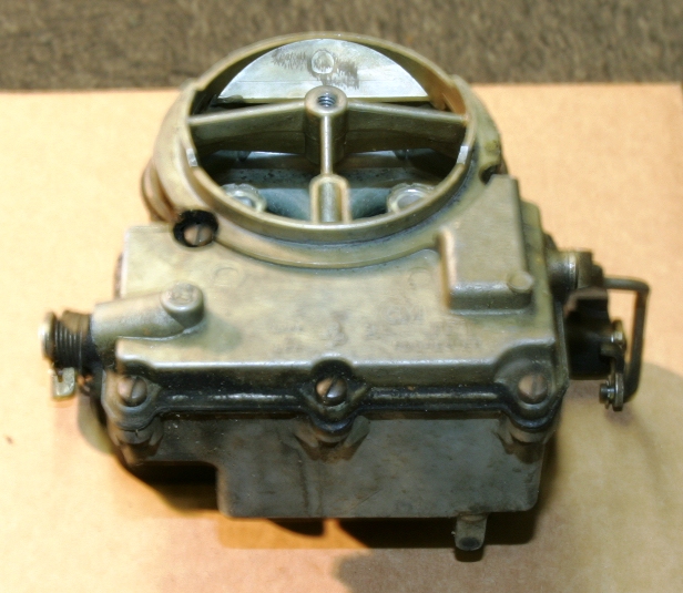 Now this might function ok but I am sure glad that this setup was not utilized to fire up one of my Danny Motors.  You see these carburetors are position specific to the motor.  There are certain design changes made to the front and rear carburetor.  H...