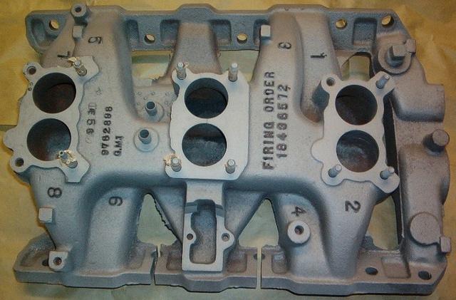 You can see all the pertinent info highlighted on the intake.  Including the date code.  That is what is important for your car.  I do not have these often.  They are the preferred intake manifold. Notice that the holes are all the same size.