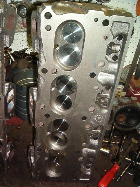 Needless to say then the valve breaks and the whole assembly bounces around inside the cylinder taking out the heads, and the block and the pistons.