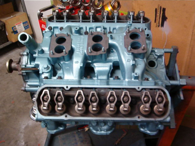 Now you add the gaskets that cover up the date code on the intake.  In this case the block was I016.  The heads were J236 and K236 and the intake was H106.  I probally got some of the numbers wrong.  Will have to check with Rob.