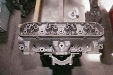 Here is a complete shot of the cylinder head.  Now some heads from various years are exceptions to the last identification information.