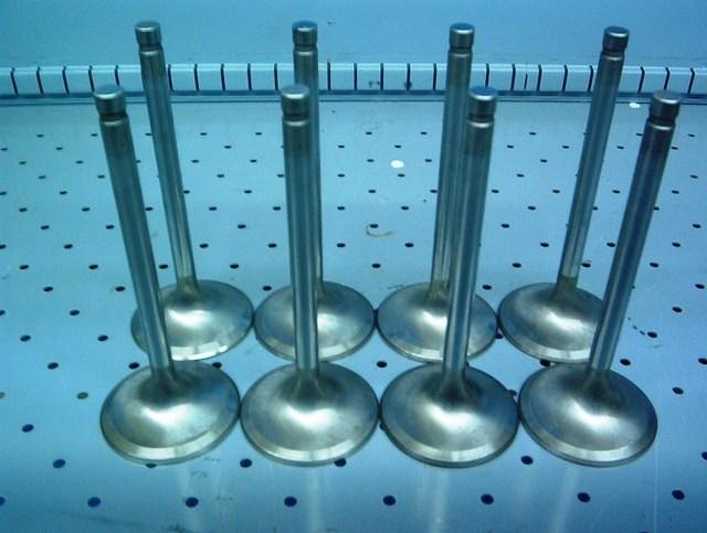 The Intake Valves are as big as they can be made.  Of course I can make them anysize for your needs but these are the biggest that I can fit into most heads.  They are a damn nice valve.  Not the cheapest and not the most expensive.  But they are built...