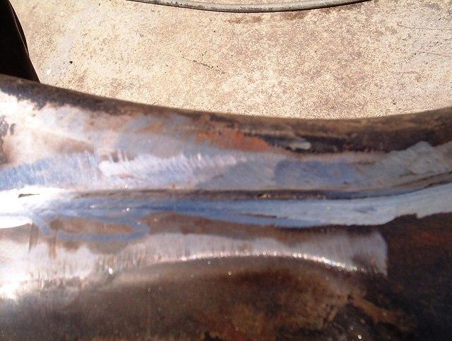 Not to mention that the factory welds are just rotten.  Yes they held all these years but are they really the type of weld you want to trust your life to?