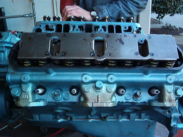 There were many parts that were basically stolen from this engine.  These are a set of Stud Mounted Oilers.  His were not there.  Of course the heads, manifolds and lots else was gone.