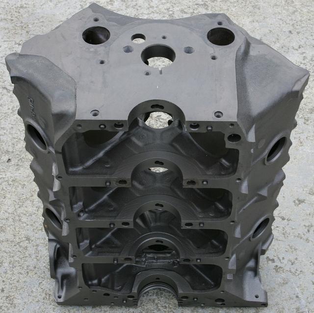 Here is the once Ugly now good looking YS 66 389 NGN Block.  You will notice that it looks NOS.  Yes this is correct.  Almost brand new.  Looks can be deceiving.  Even though the threaded holes are now all in great shape, there are still problem areas.
