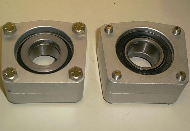 These are the first design C-Clip Eliminators.  They failed about the time the differential was installed into the car.  Of course racers have to be trained to think that all their parts are subject to horrendous horsepower and will fail in short order...