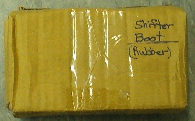 We will box up all the items to make sure that they do not get damaged.  You never know what these people do when they ship the stuff.  I will also box up your transmission, but we will build a crate to go inside the box.