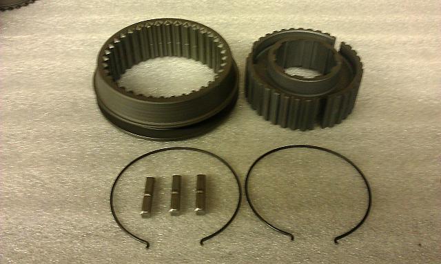 Synchronizer Hub, Collar, Spring kit