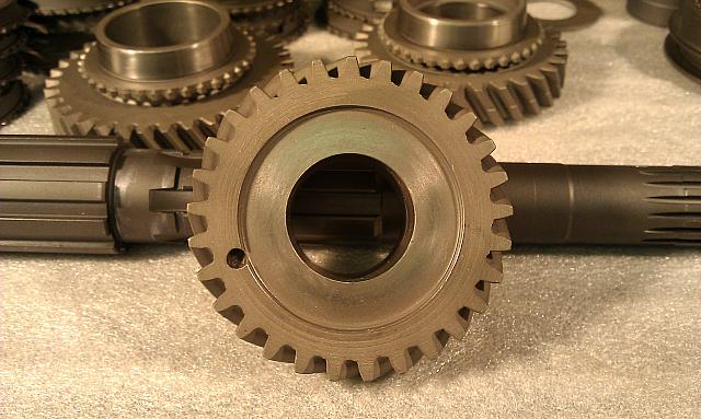 Second Gear Machined Roller Bearing Area