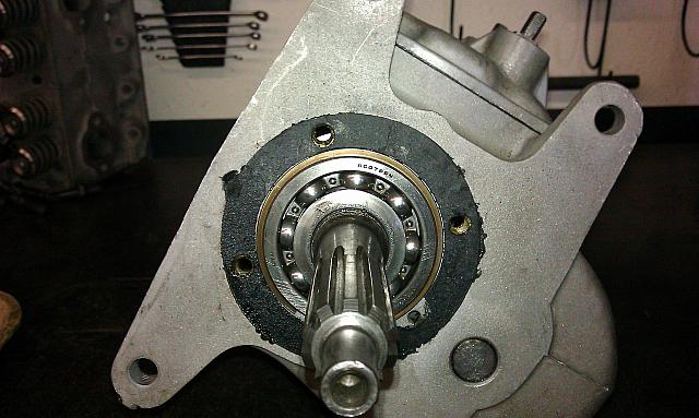 Front Input Shaft Seal Area