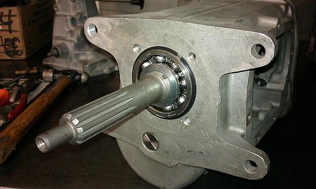 Input Shaft Bearing Retention Nut Staking