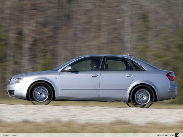 They are really cool.  You can see who is hiding behind the other side of your car.  They now cannot hide behind the wheel because you can see them thru it.