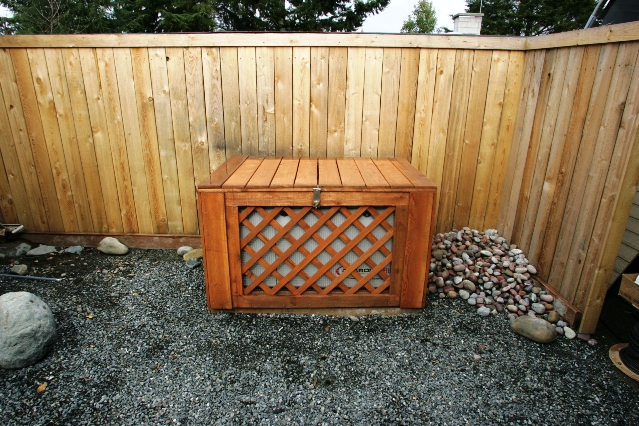 Once we laid the cement for the electrical genset we placed it onto the pad.  Then the wiring was connected and the cover made to protect it from other peoples intentions.