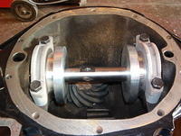 Here is a picture of the 1" Shaft and the Thru Hole and Machined Reference area and specs.