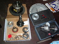 Here is a picture of the overall parts necessary to do the job right.  As you can see there are many parts inside a "DIFF"
