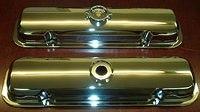 Here is the Beautiful Chrome Valve Covers that came on the 400 High Output Engines that came out in 67.  If you got the 400 High Output you also got the Chrome Air Cleaner.  General Motors was very detail orientated