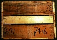 I have also wondered about the numbers on the side of the crate.  That is of course why I have taken the time to shoot them and document them.  I have no other example of such.