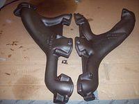 Bought these Ram Air III Long Branch exhaust manifolds #'s Lt- 9779495-1 and Rt- 9797073-1	date codes A139 and C269 off of Ebay.
They are in excellent conditon.  I was lucky to find a pair for the same price as repo's.  WOW!