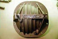 Trick Flows Super Cool finned Differential cover.  Kinda puts the pressure on the back side of the main bearing caps.