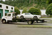 Jerry is the owner of the trucking company.  Dan is the owner of the restoration company.  See our name on the truck?