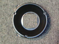 Here you have a top view of the same bucket.  Only 69 Firebird Headlight Buckets have the Square Hole in the back center.  Not only are they Position Specific but the Headlights will not install right side up if you install these incorrectly.  Example ...