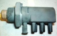 Now here is the shot of the side of the Thermal Vacuum Switch. You will notice that this is a used one that I have media blasted. It is in great shape. The vacuum outlets usually break off.