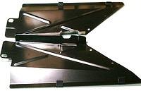 Here are the Ram Air Filler Panels. These are the only way to make sure that the air that is supposed to flow into the radiator gets into the radiator. Do not fall for the cheap fiberglass reproductions. They are garbage.