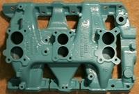 This is the actual intake manifold that I have sourced for your application.  It is damage free and does not have that extra hole drilled into the Water Passage for the heater core hose.