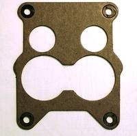 Here is the Carburetor Base Plate Gasket that I provide.  I like to utilize the one that has the space between the rear secondary plates.  It equalizes the Air Flow between the venturies.  Kinda smooths out everything.