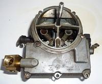 There was some discussion about the different types of wording on the tops of the carburetors.  Now you will notice the GM stamp.  In this case it indicates the year of the carb by the Right Side Up or Upside Down direction.