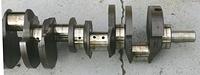 In every case I have yet to see a Crankshaft that will not Ring when non broken and Thud when Cracked.  I can tell you if it is ok long before it goes into the Wet Mag Tank.