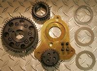 In the case of the metal utilized to make the gears it is as hard as my head.  Now the only reason I got to space them away from each other is because when they heat up they expand.  So do I.