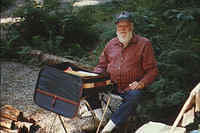 Here is my Dad.  He is having a fun time on one of our campouts.  He is a hoot to bring along.  Cooks for food.  Keeps the scraps from collecting in the garbage.  Always has a fond word for good looking women.  I am looking forward to taking him back t...