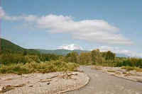 He loved this view of Mount Ranier when we took the train ride.  After his love affair with the Military he took a job working on the Trains for the Northern Pacific.